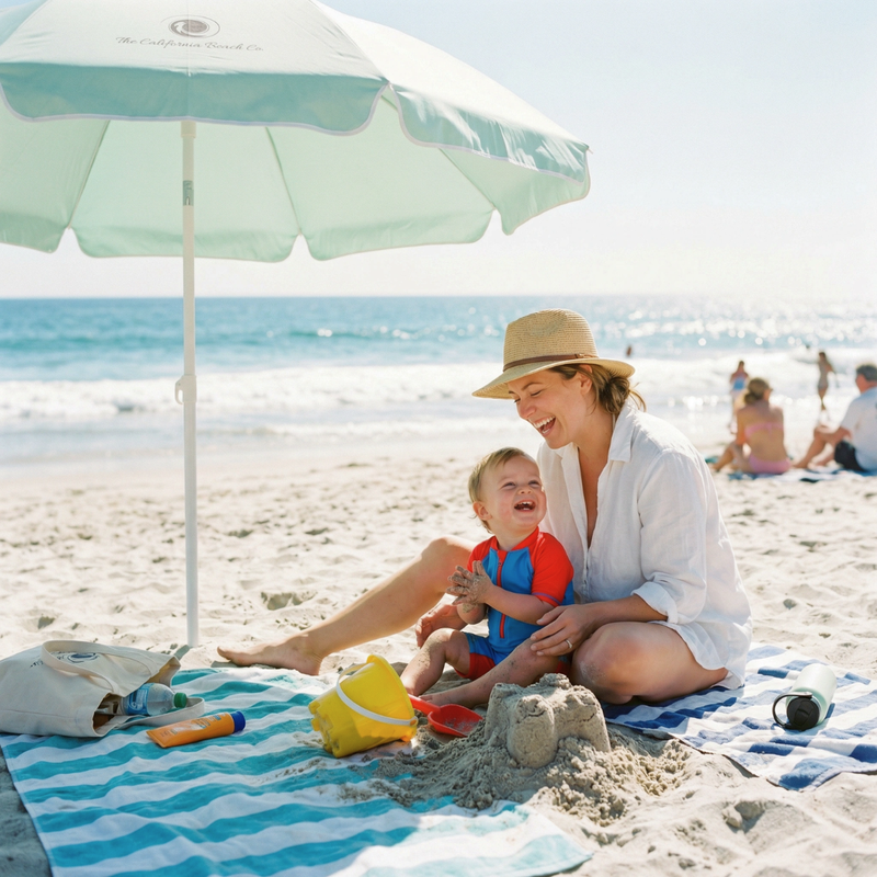 The California Beach Company Coastline Beach Towel