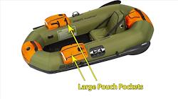 Sea Eagle PF7 PackFish Inflatable Fishing Boat Pro Fishing Sit or Stand Package