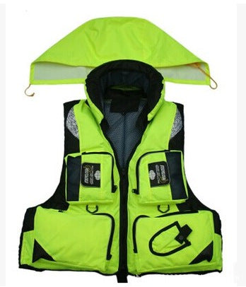 Multi-Pocket Fishing Flotation Vest