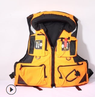 Fishing Buoyancy Vest with Detachable Collar