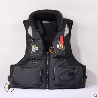 Fishing Buoyancy Vest with Detachable Collar