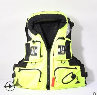 Fishing Buoyancy Vest with Detachable Collar
