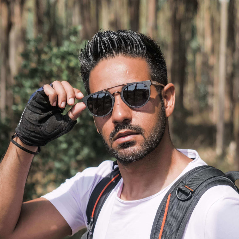 JOPLINS® Shiva Wooden Sunglasses