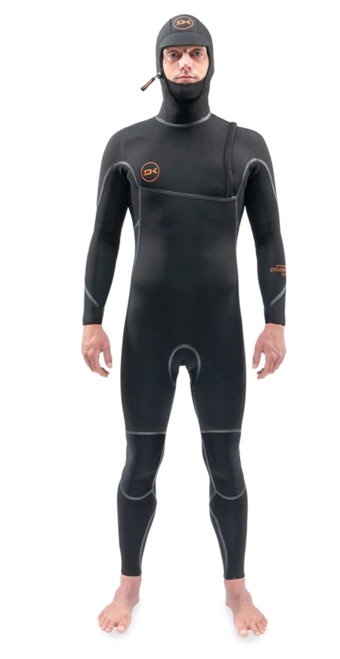 Dakine Men’s Cyclone Zip Free Hooded Full Wetsuit