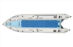Sea Eagle 437ps PaddleSki Swivel Seat Canopy Package