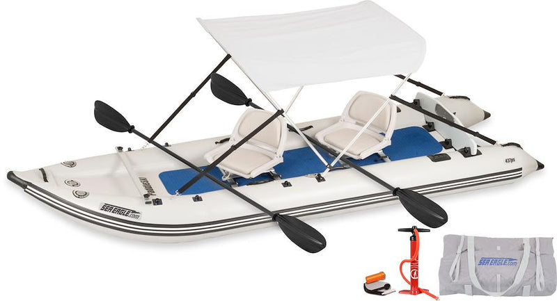 Sea Eagle 437ps PaddleSki Swivel Seat Canopy Package