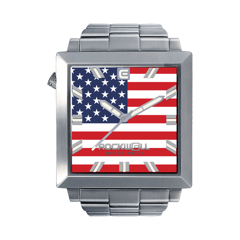 Rockwell Time 50mm2 Freedom Edition Silver Watch - 2nd Gen