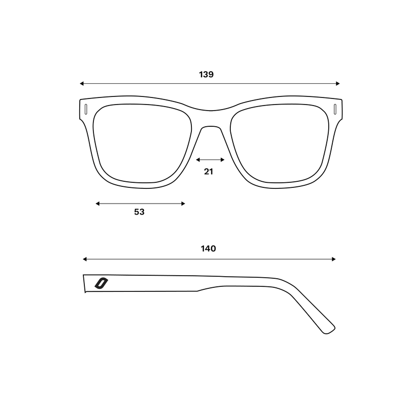 JOPLINS® Laos Wooden Sunglasses