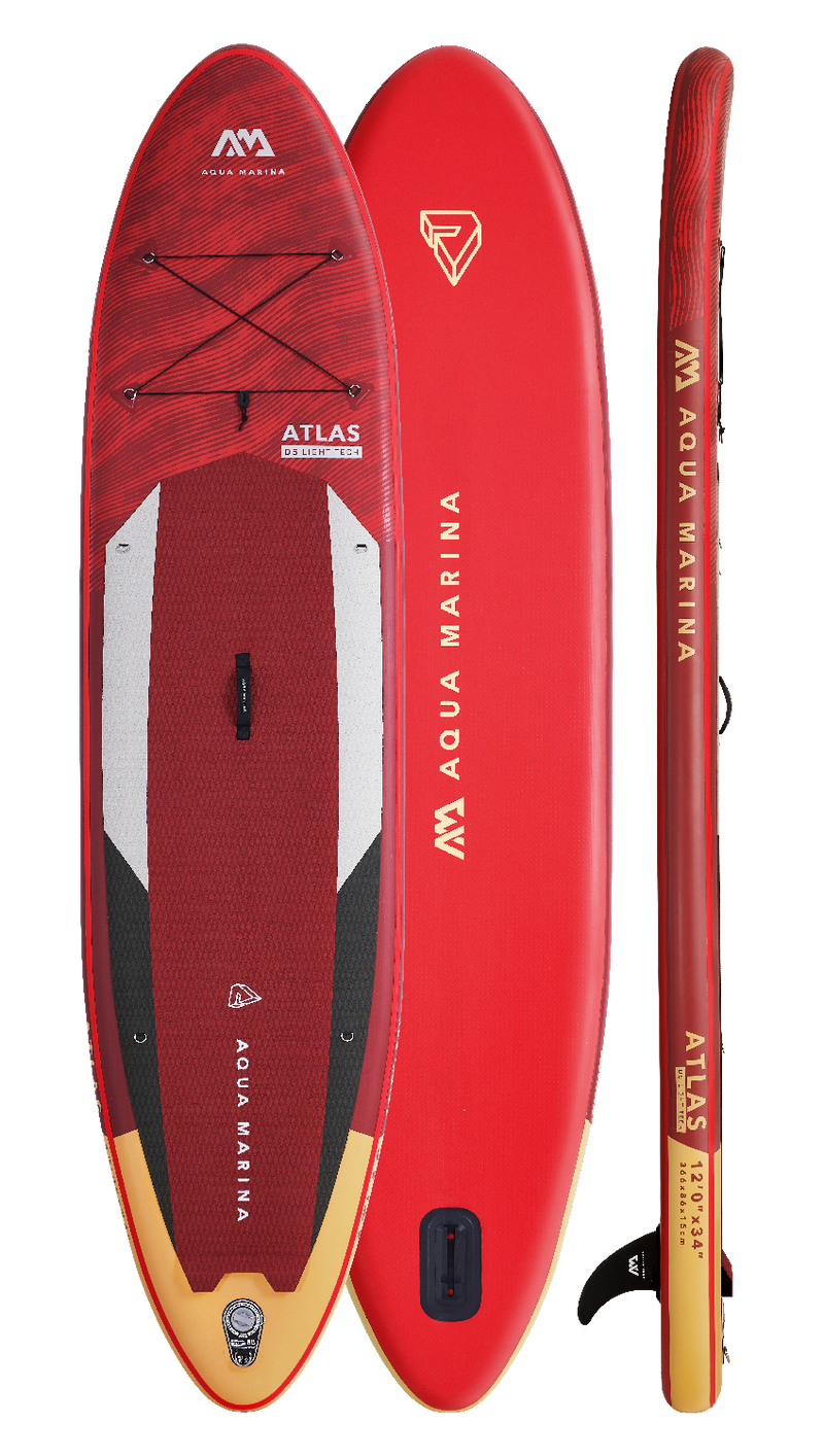 Aqua Marina ATLAS 12' Inflatable All-Around Paddle Board