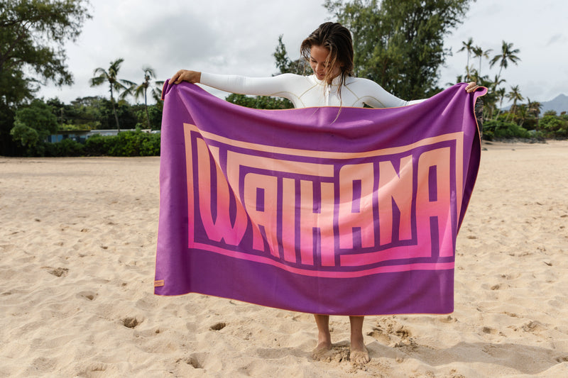 Waihana HydroTech Tropicam Microfiber Towel