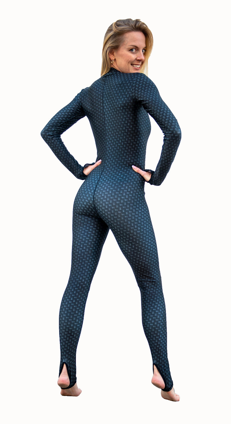 SlipIns Carbon Fiber Front Zippered Diveskin