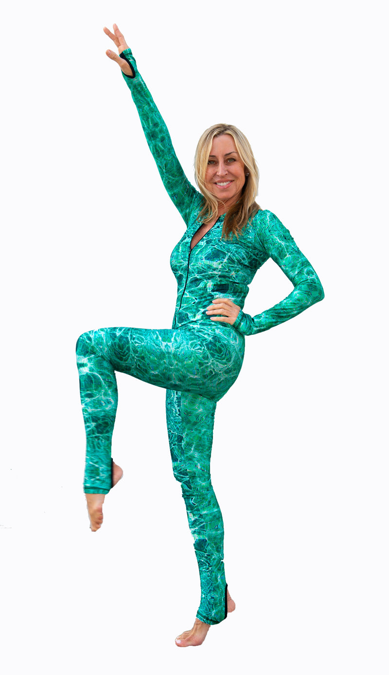 SlipIns Reflections Front Zippered Diveskin