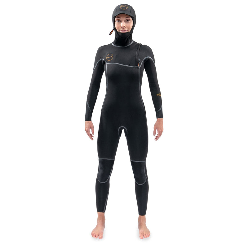 Dakine Women’s Cyclone Zip Free Hooded Wetsuit 5/4mm