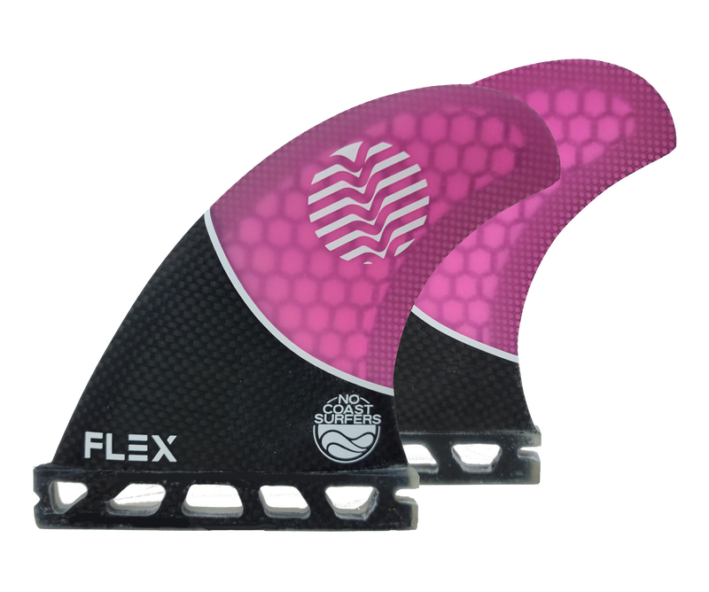 No Coast Surfers FLEX Dual Honeycomb Wakesurf Fin