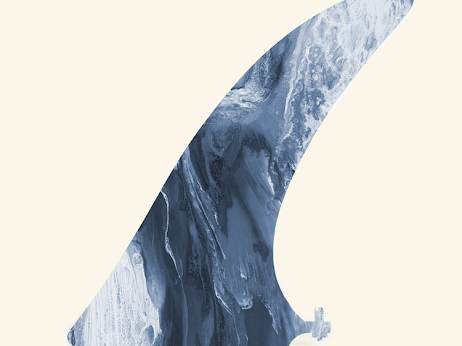 Mid Fin Co. Aku Bone Chunk Surfboard Fin