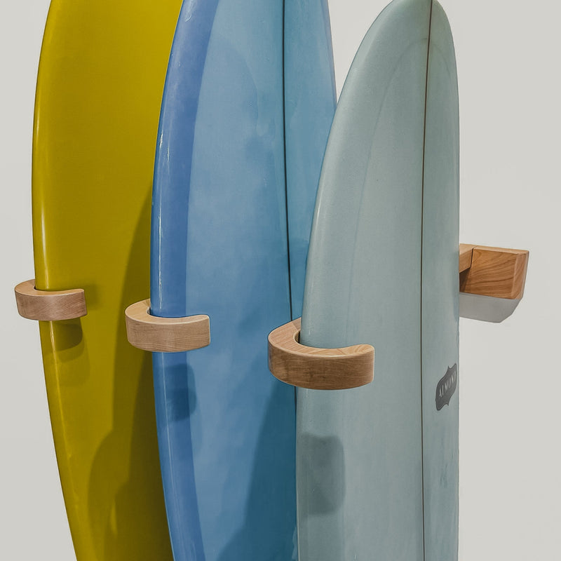 Almond Surfboards & Designs - Three Board Quiver Wall Rack