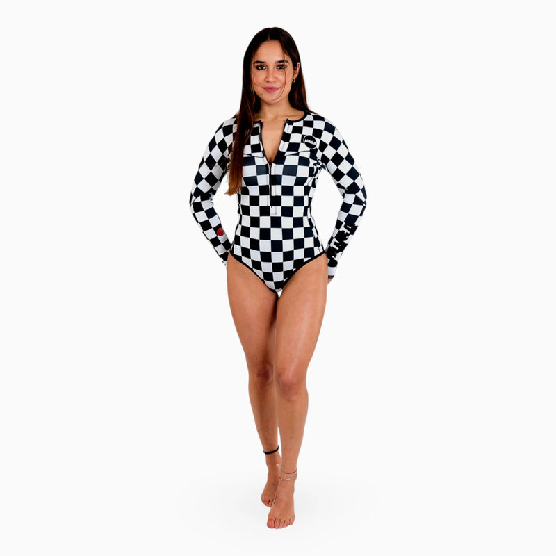 Janga ALL STARS CHECKERS 2/2 Long Sleeve Springsuit Wetsuit