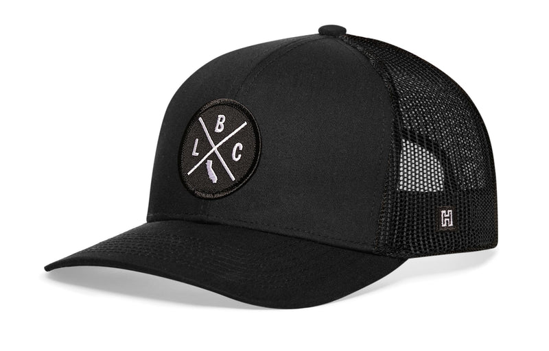 Haka Long Beach LBC X Black Trucker Hat