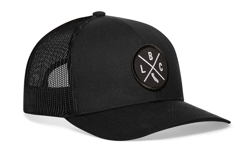 Haka Long Beach LBC X Black Trucker Hat
