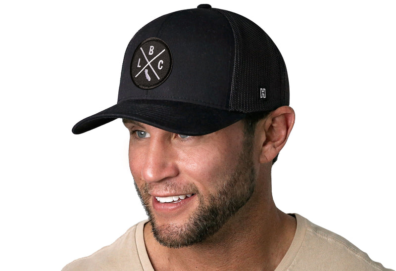 Haka Long Beach LBC X Black Trucker Hat