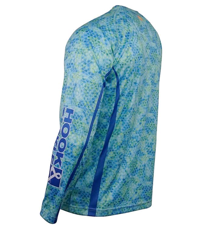Hook & Tackle Hexa Dreams Men's Long Sleeve UV Fishing Shirt