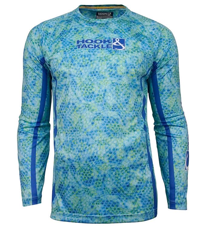 Hook & Tackle Hexa Dreams Men's Long Sleeve UV Fishing Shirt