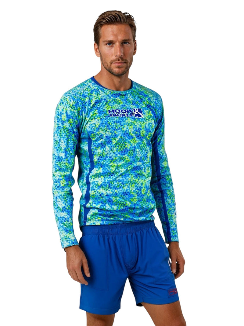 Hook & Tackle Hexa Dreams Men's Long Sleeve UV Fishing Shirt