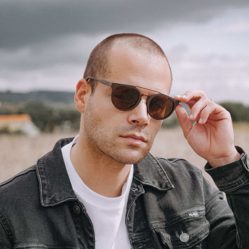 JOPLINS® Shiva Wooden Sunglasses