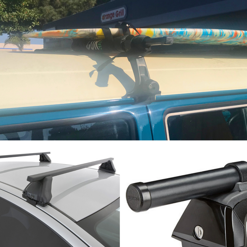 COR Surf Round Roof Rack Pads for Surfboards & SUPs