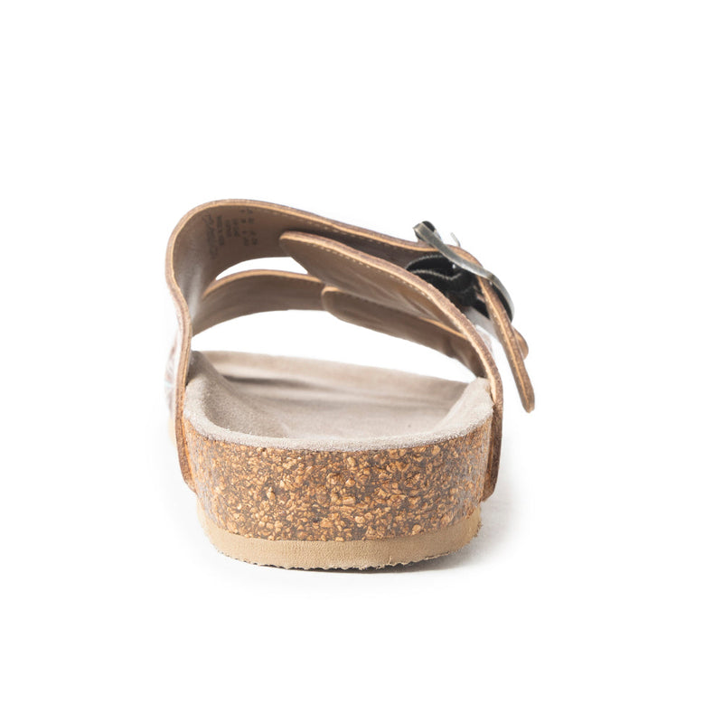 Myra Falling Feather Dark Brown Sandals