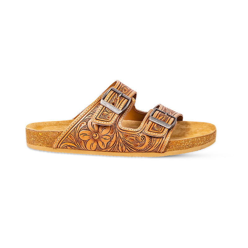 Myra Darla Trail Hand-Tooled Sandals