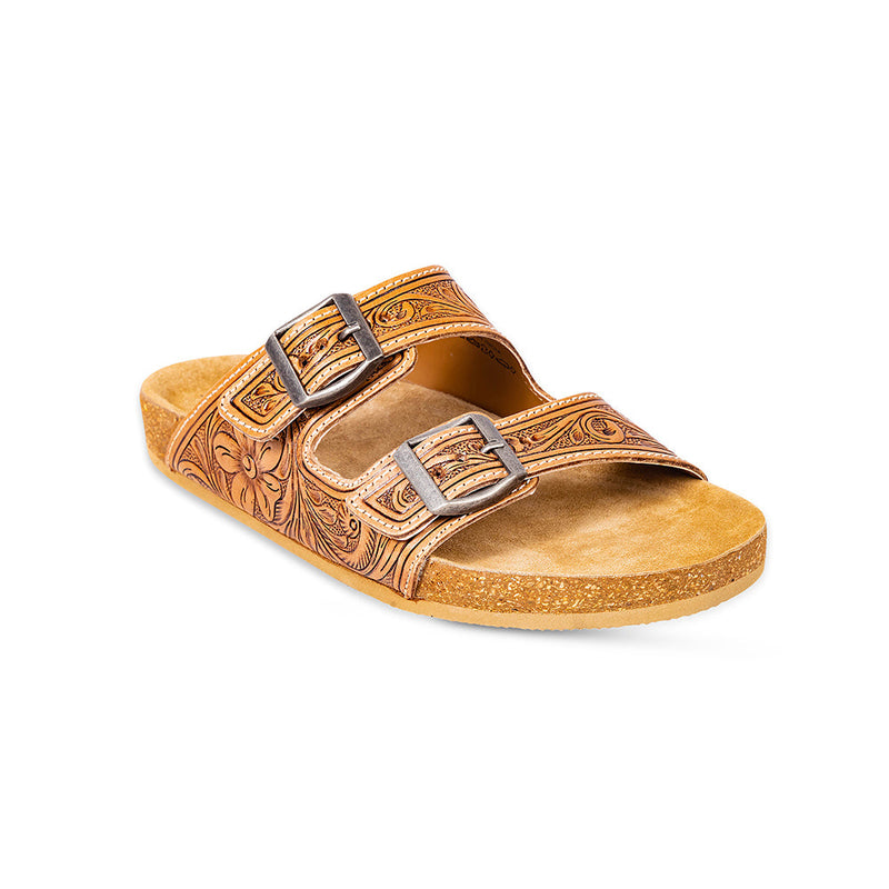 Myra Darla Trail Hand-Tooled Sandals