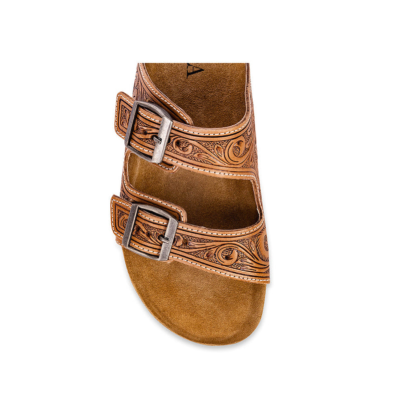 Myra Darla Trail Hand-Tooled Sandals