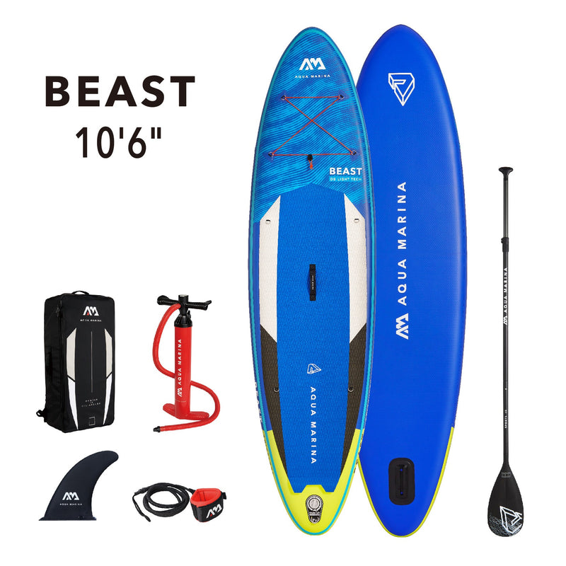 Aqua Marina BEAST 10'6" Inflatable All-Around Paddle Board
