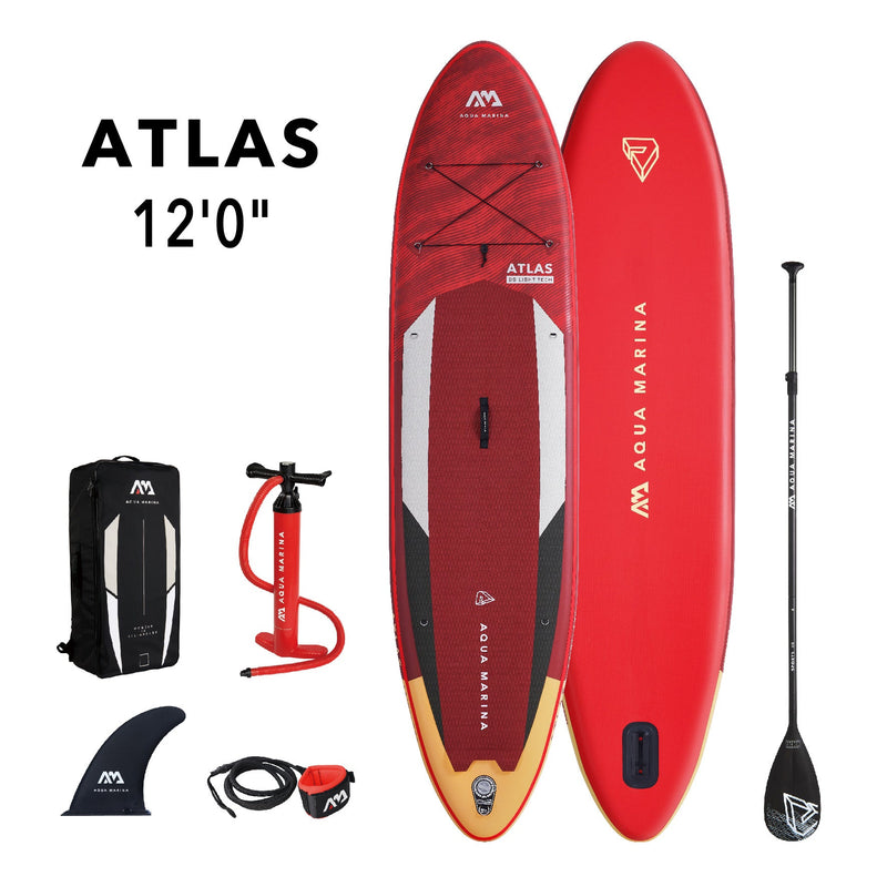 Aqua Marina ATLAS 12' Inflatable All-Around Paddle Board
