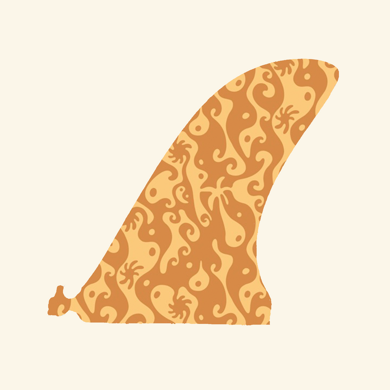 Mid Fin Co. Sarcreate Ze Rudder Surfboard Fin