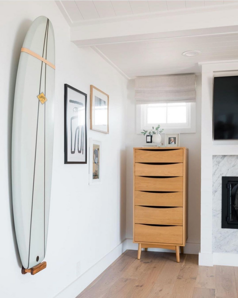 Almond Surfboards & Designs Vertical Mount Surfboard Wall Rack