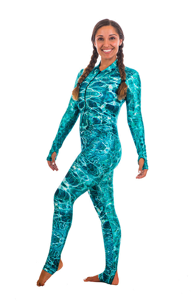 SlipIns Reflections Front Zippered Diveskin