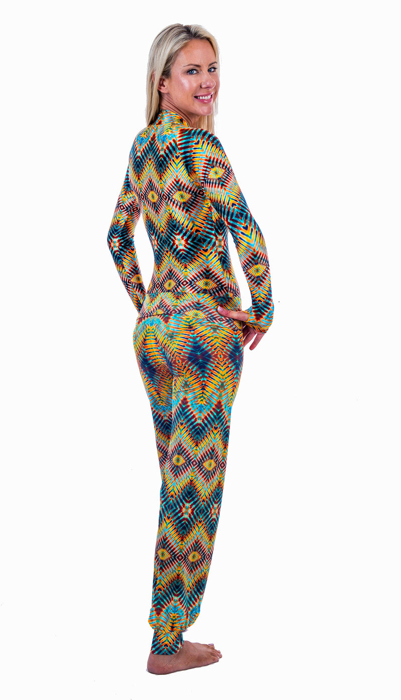 SlipIns Tiger Lily Long Sleeve Swimsuit