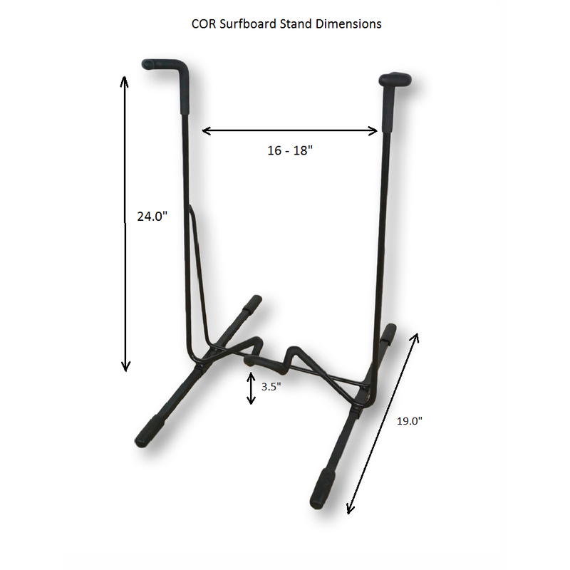 COR Surf Freestanding Surfboard Floor Stand