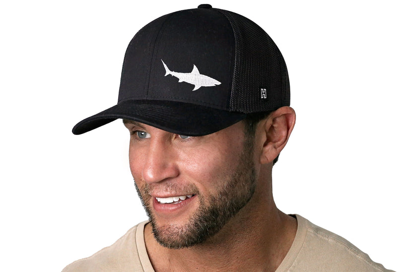 Haka Shark Black Trucker Hat
