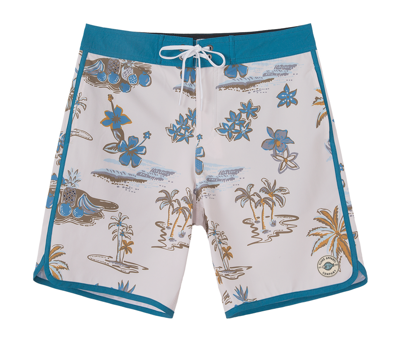 Fluke Scallop Boardshorts