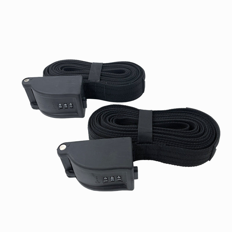 Vamo Life Premium Combination Locking Tie Down Straps - 2 Pack