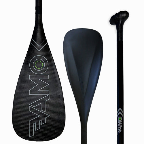 SR71 Black Full Carbon Adjustable Paddle with ABS Edge