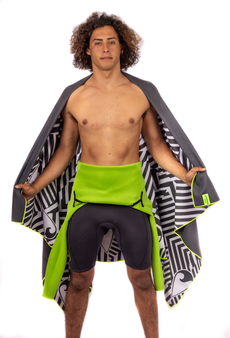 Waihana Men’s Lime Fishbone 1.5mm Long Sleeve Spring Suit