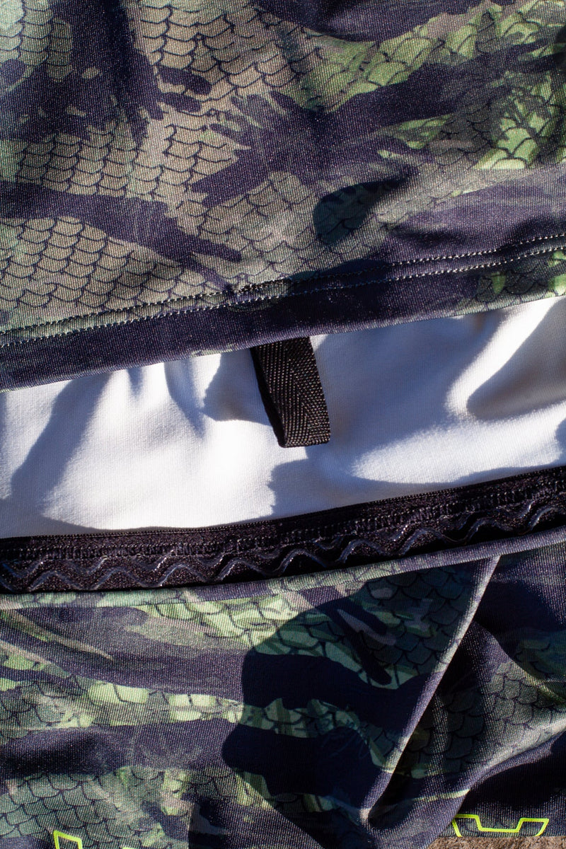 Waihana Tropicam Hooded Spearfishing Rashguard
