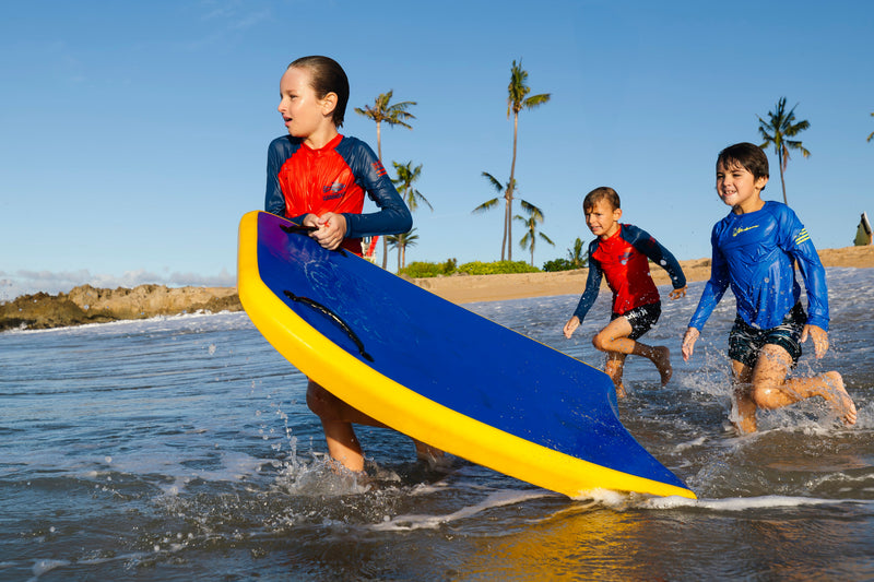 Waihana Kids’ Red Long Sleeve Rashguard