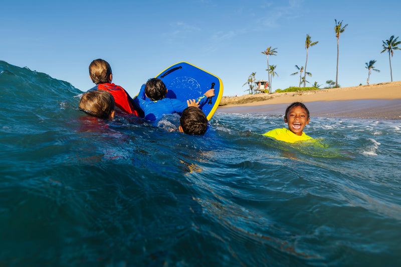 Waihana Kids’ Red Long Sleeve Rashguard