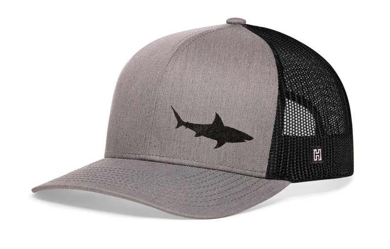 Haka Shark Gray-Black Trucker Hat