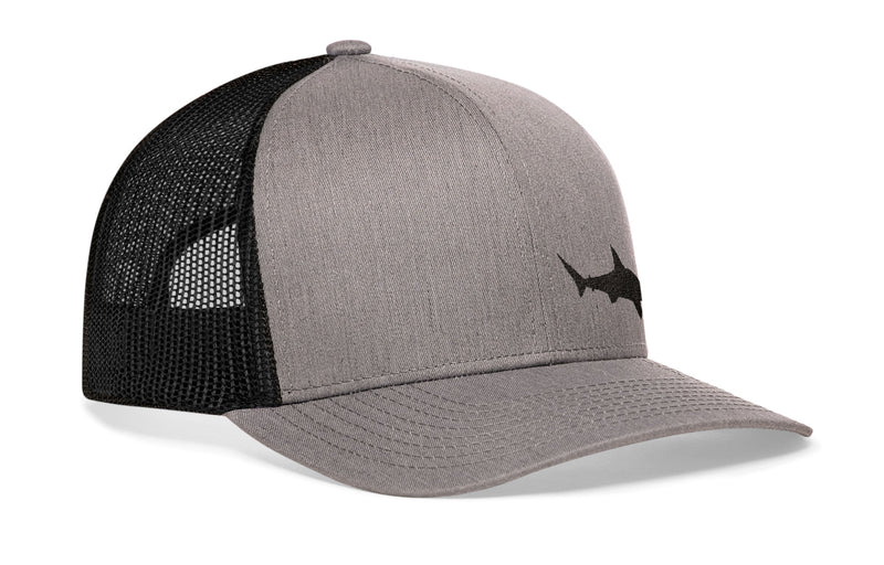 Haka Shark Gray-Black Trucker Hat